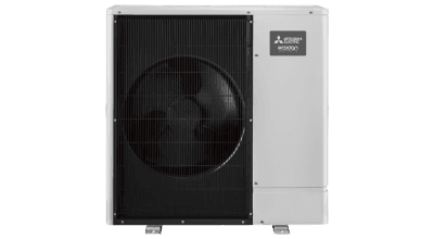 Mitsubishi Ecodan outdoor heat pump